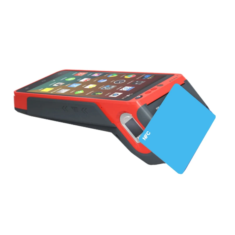 5 дюймов 4G WIFI Android все в одном POS-Терминале с NFC HCC-Z100