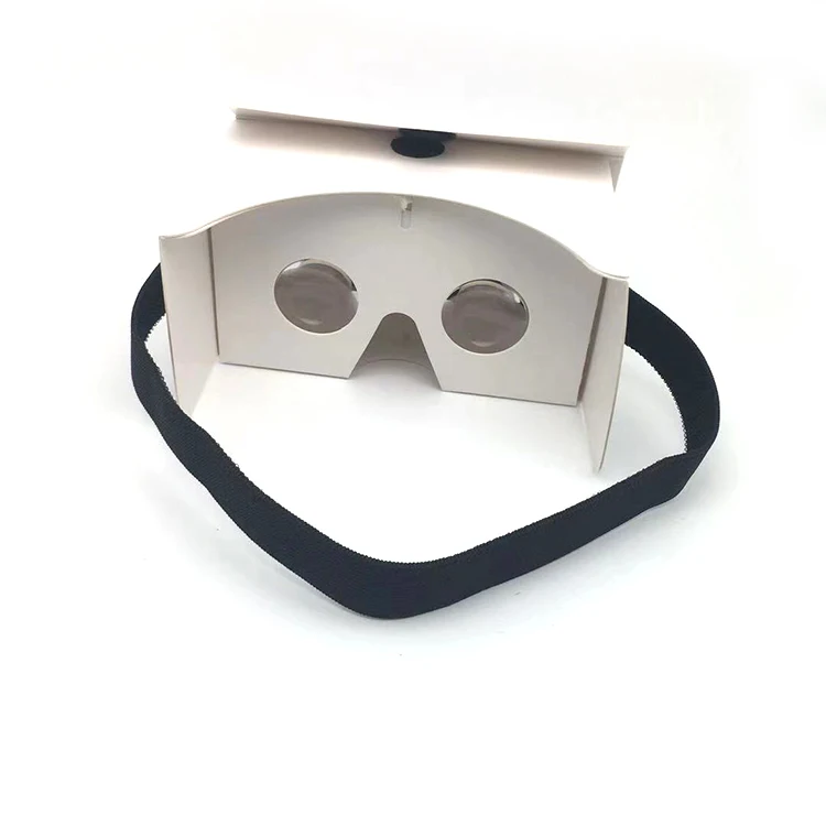 Настраиваемые картонные 3D очки виртуальной реальности Очки для мобильных телефонов Android iPhone Samsung