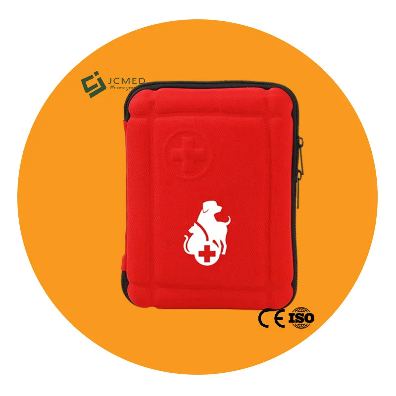 JCMED medical waterproof emergency dog first aid kit for pet