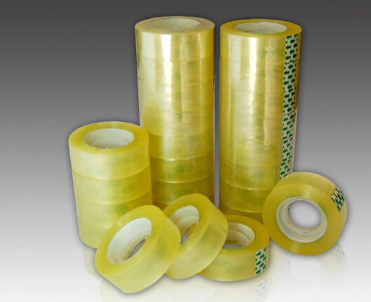 48mm 100m Factory Transparent Packing Tape OPP Tape Sticky Shipping Box Tape