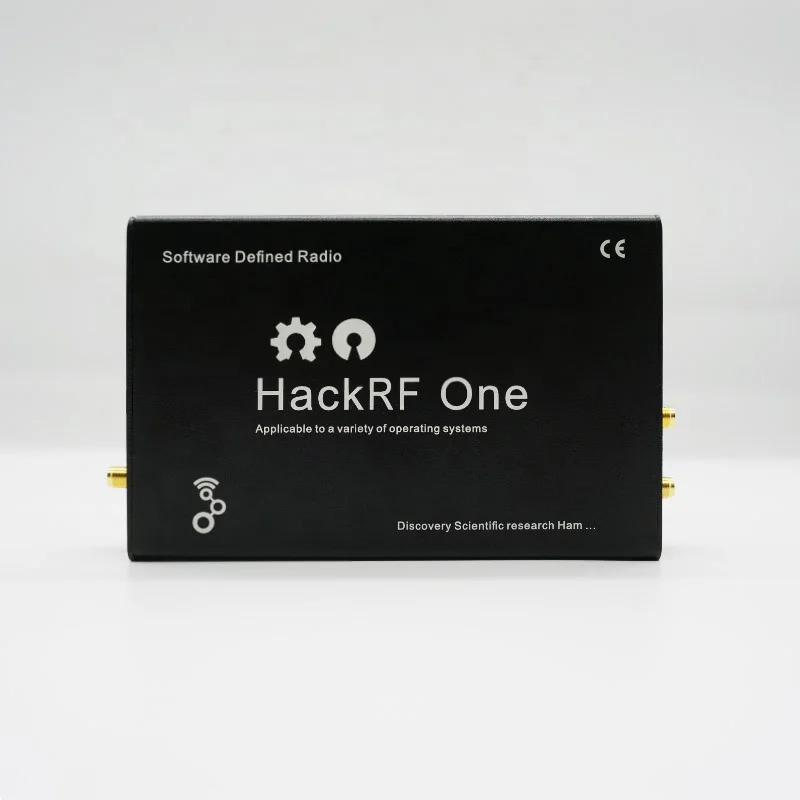 HackRF One программно определяемый 1 МГц-6 ГГц радиоприемник SDR с антеннами комплект корпуса из алюминиевого сплава