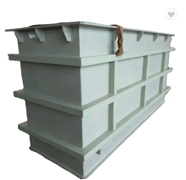 Anti-corrosion PP PVC electroplating tank for acid alkali chemicals storage