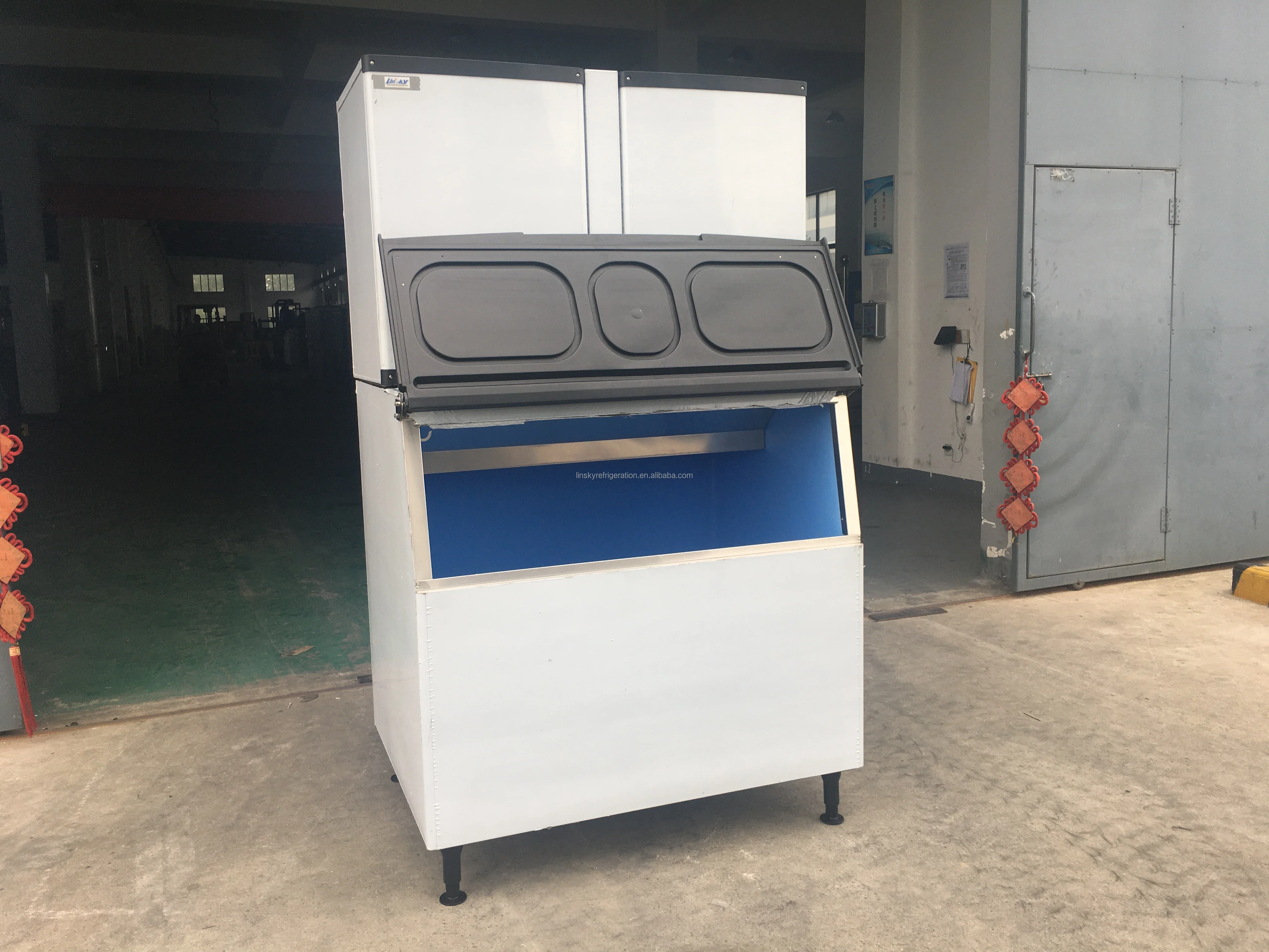 Ice cube making machine 1000kg day ice cube machine