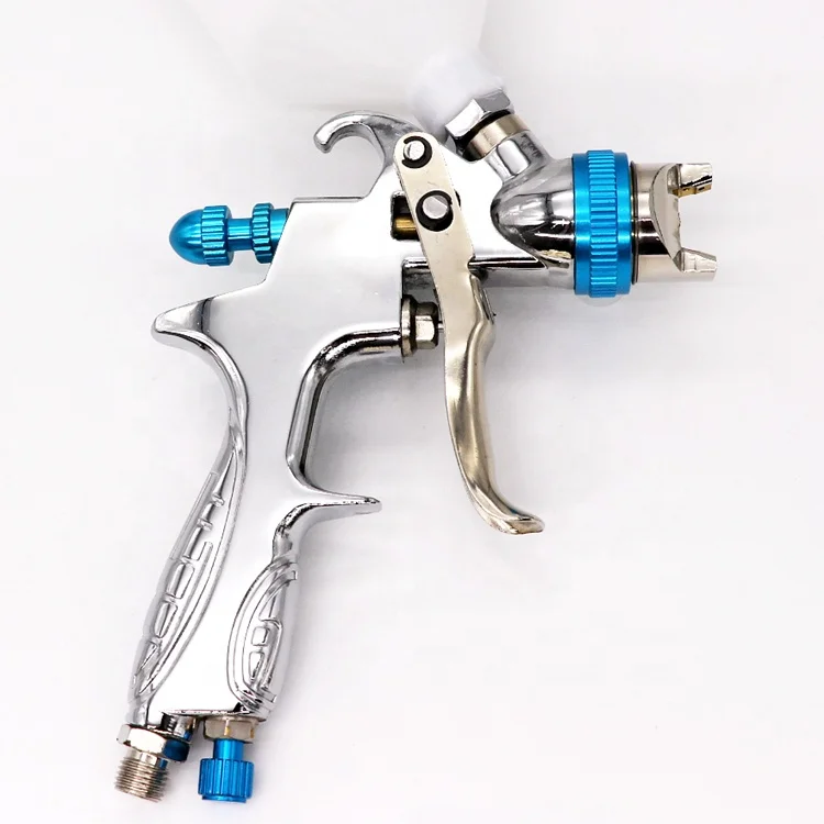 HVLP 1.4mm paint Gun 600ml top cup gravity High Quality pneumatic Spray Gun