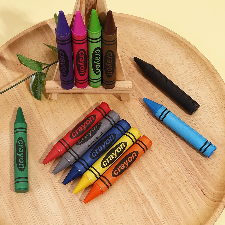 Factory direct sale school supplies wholesale safety non-toxic 24 colors oil pastels for drawing