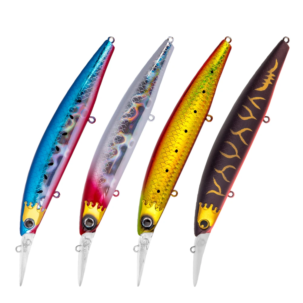 Saltwater Fishing Lures Long Casting hard bait 125mm 30g Jerkbait wobblers minnow fishing lure