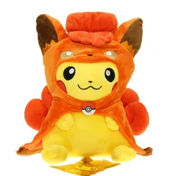 Wholesale Pikachu Ice Vulpix Doll Stuffed Plush Toy Animal Vulpix Plush Toy