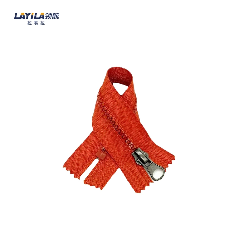 Fancy Auto-Lock Plastic Zipper For Clothes