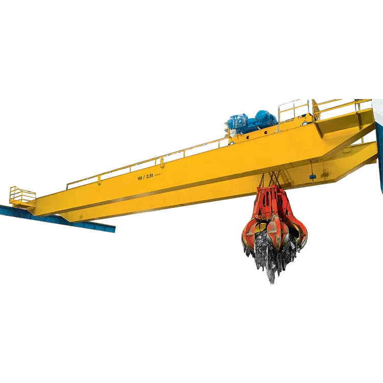 Cabin Control Double Beam  E.O.T Crane with Grab