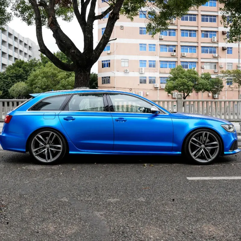 MR Deep Sea Blue Electroplating Matte Vinyl Wrap Film Paint Protection Color Changing Film