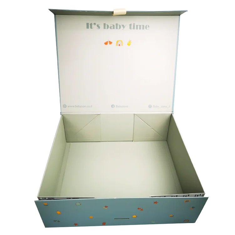 Luxury Magnetic Folding Storage Paper Gift Box Custom Matte Paper Shipping Box High Quality Cardboard Box with Your Logo