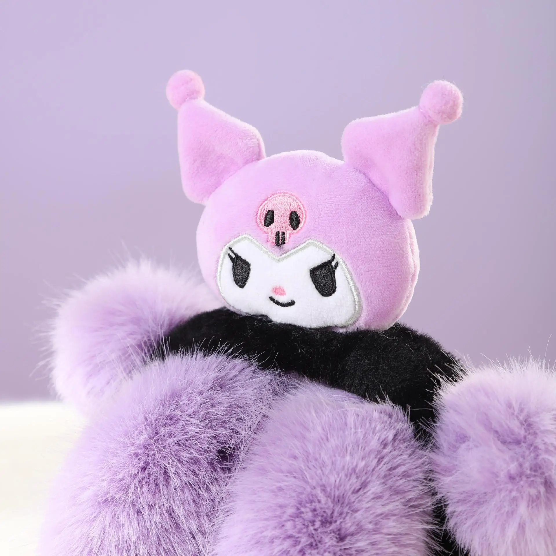 Botu Sanrioed Kulomi Warm Earmuffs Thickened Melody cinnamon Anime Velvet Earmuffs Winter Cartoon Cute Earbags Gift for Kids