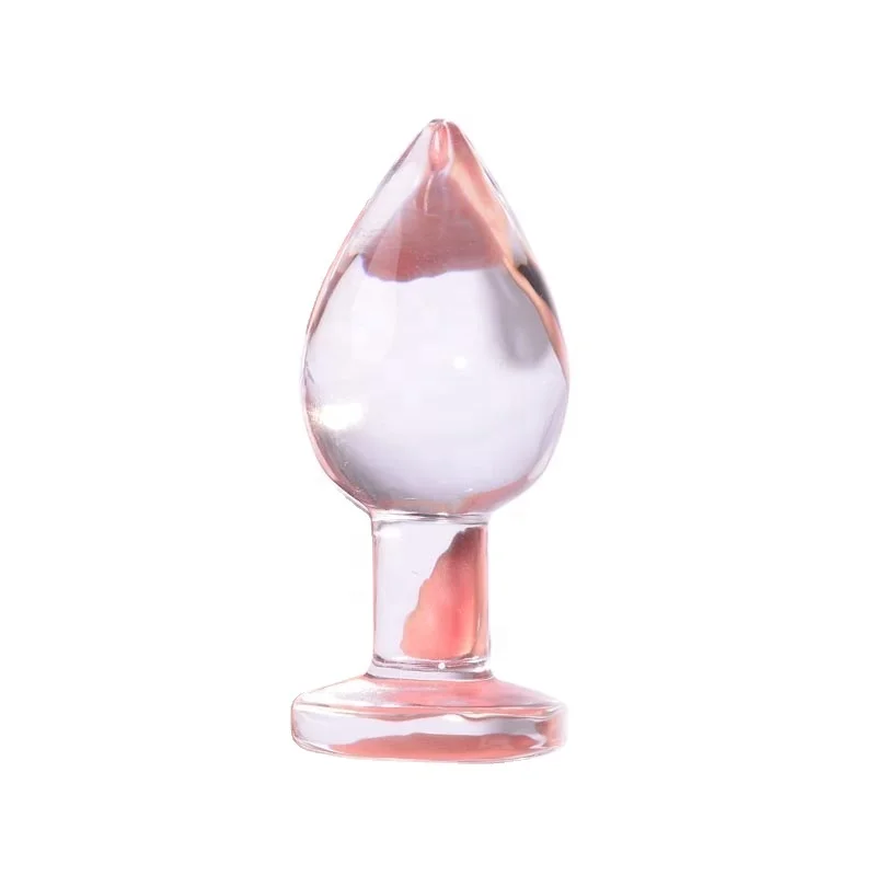 hot-selling piezoelectric quartz butt plug dildos Healing Massage Crystal butt plugs for male orgasm