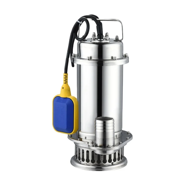 Qdx Wq Stainless Steel Submersible Water Pump 220V For Agricultural Irrigation