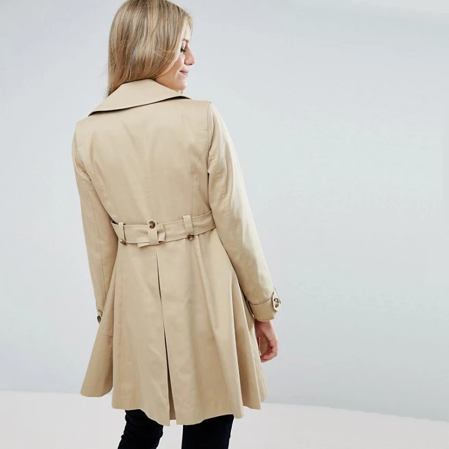classic trench oversized coat women