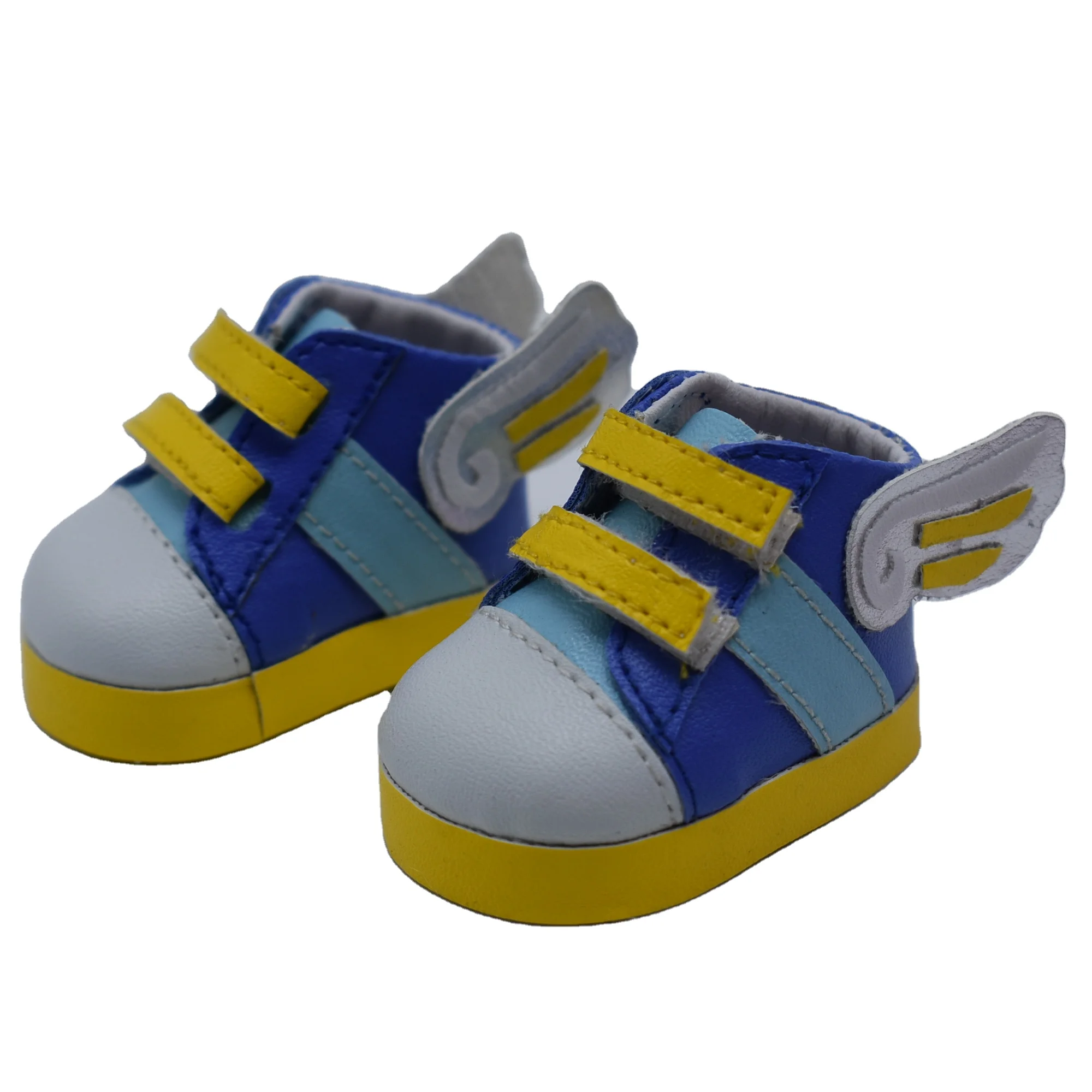 Newly Designed Sport 5cm Doll Shoes Wing Sneakers for 15 inch Dolls
