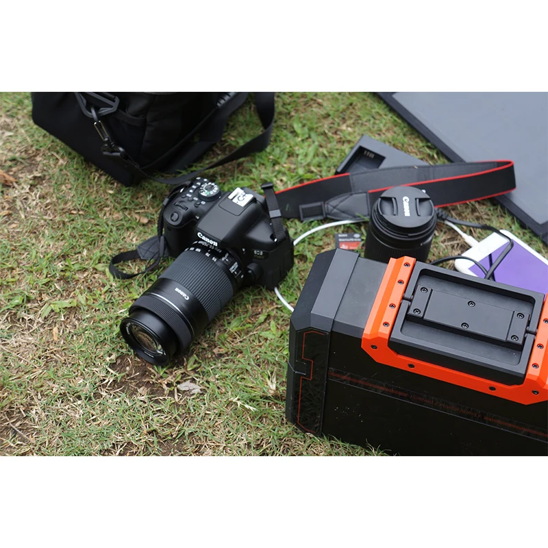 Pure Sine Wave 450w AC portable power bank lithium battery power station 110v/220v green power backup