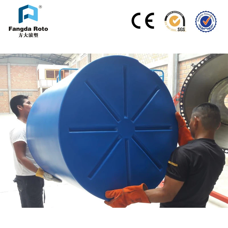 Plastic Water Storage Tanks Making Machine Rock N Roll Rotational Moulding Machines