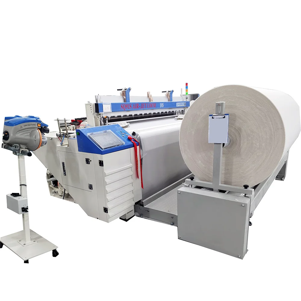 shuttle t-shirt fiber clothes  tsudakoma weaving loom machine sarees power loom machine price