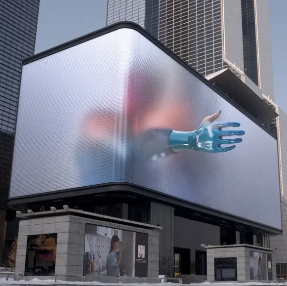 P6.67  LED 3D Screen p8 LED Display Screen Video Wall Giant Display p10 LED Advertising Screen