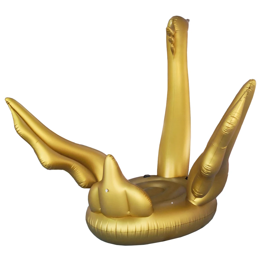 Custom Summer water fun inflatable floating island Large inflatable ride-ons party island inflatable pool float