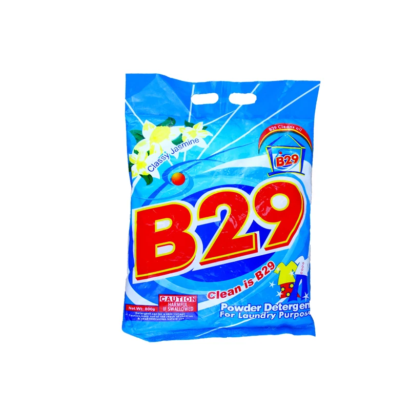 
 Биоразлагаемый стиральный порошок с моющим средством для одежды  