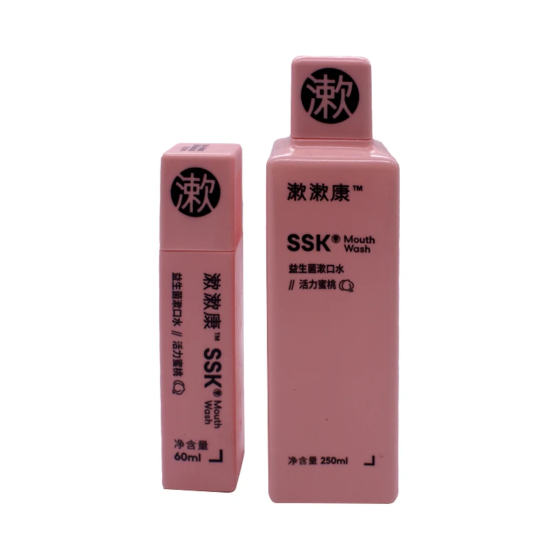 Oral Transparent Bottled Convenient Rince-Bouche Natural Mouthwash Breath Mouth Rinse Spray