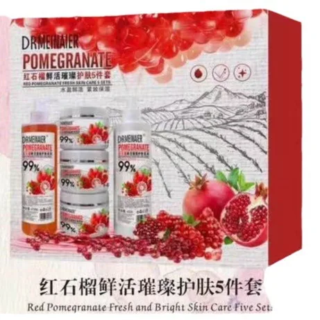 DRMEINAIER OEM ODM Private Label rose skin care 5 set anti-wrinkle moisturizing set face care beauty nourish 5 pcs set for face