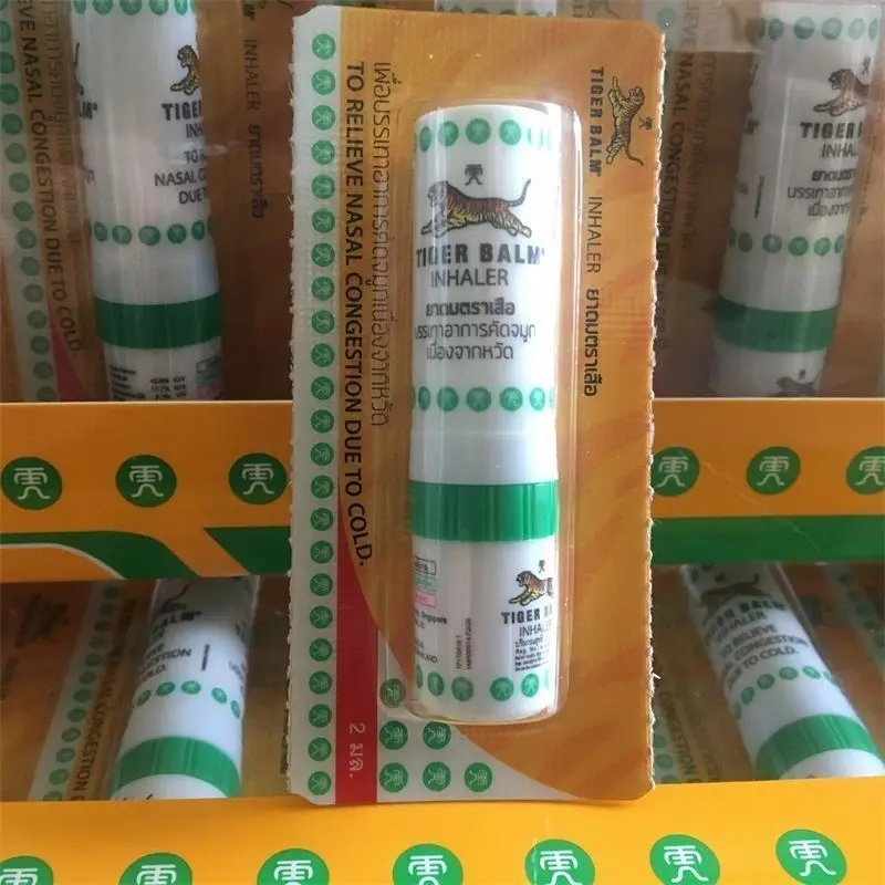 Tiger Balm Thailand Nasal Inhaler Stick Nasal Cure Rhinitis Sinusitis Nose Spray Snore Nose Spray