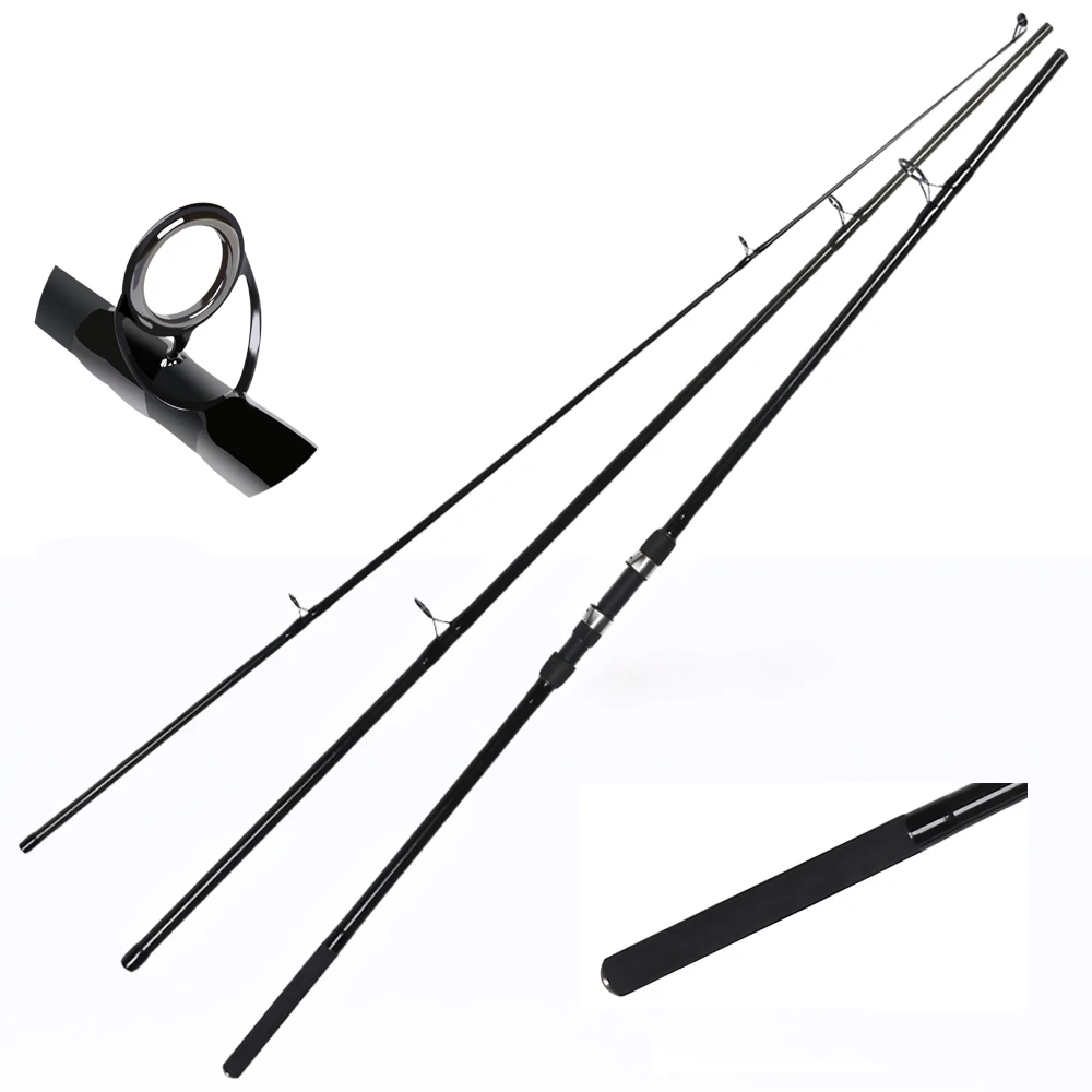 HONOREAL  3 sections 3.9m carbon carp fishing rod