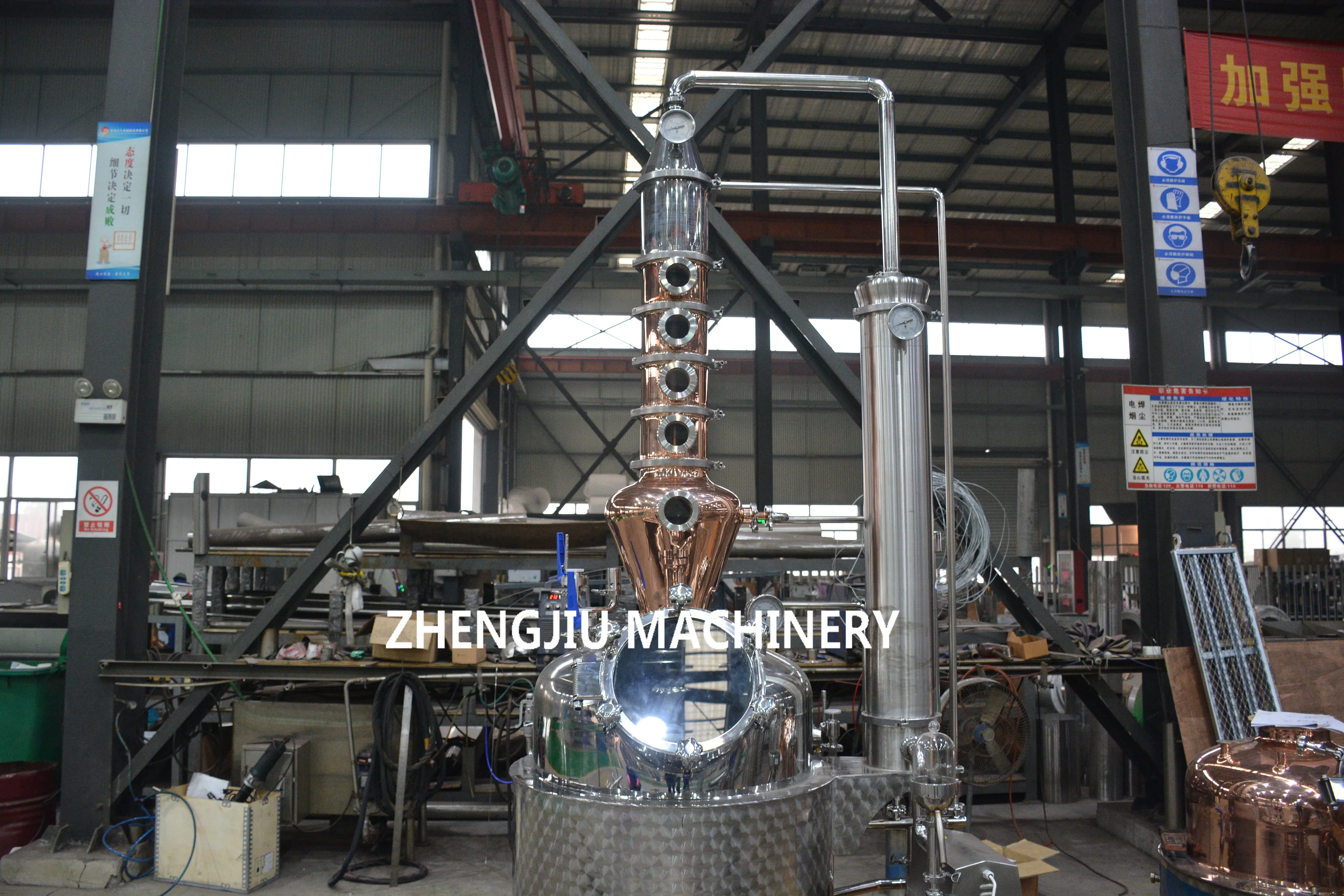 distillation column other beverage & wine machines distil grain