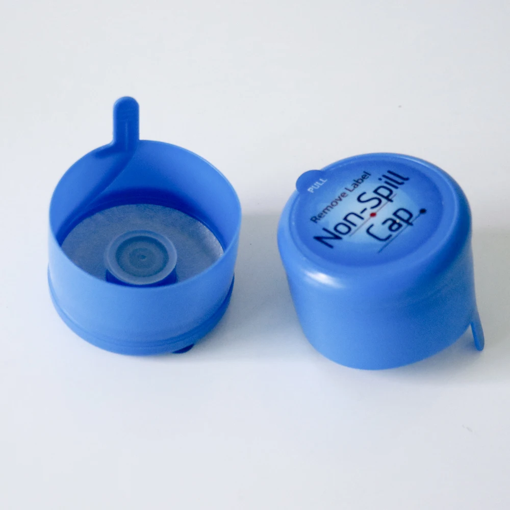 55 mm water plastic bottle caps screw