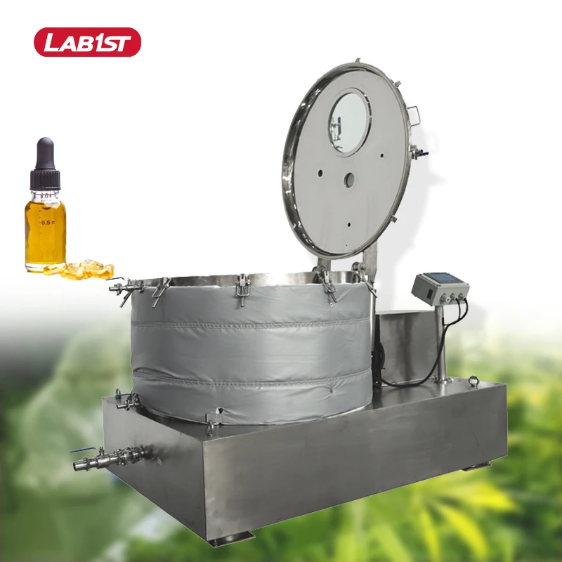 cold ethanol alcohol extraction equipment machine centrifuge extractor