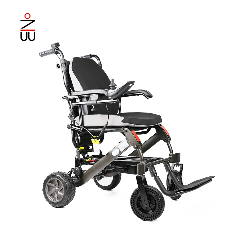 Электрическая складная электрическая инвалидная коляска, литиевая электрическая коляска для вождения с инвалидной коляской
