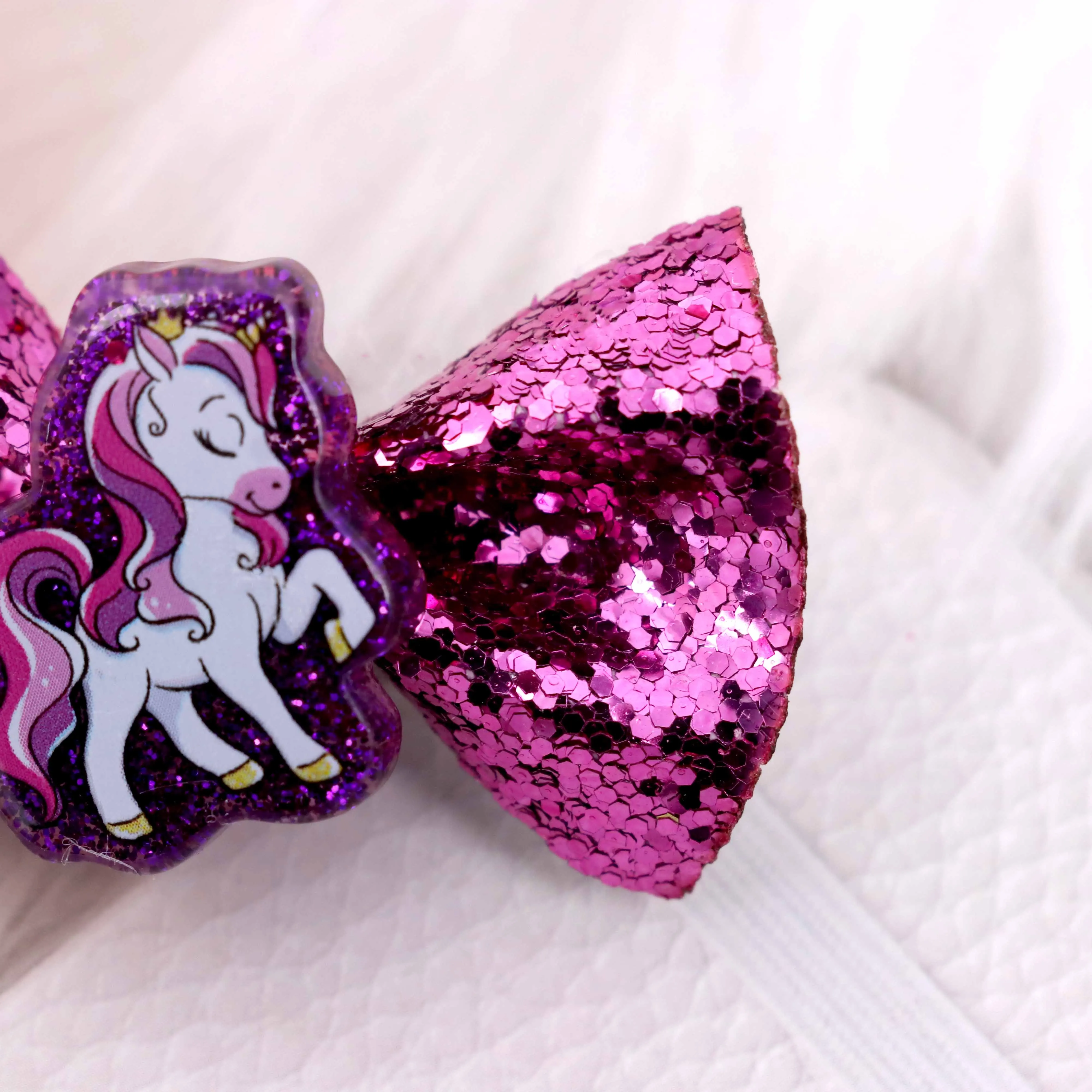 Yifan 8Pcs/Set New Products Most Popular Unicorns Heart Elastic Hair Ties Band Bow Hair Clip For Girls Women