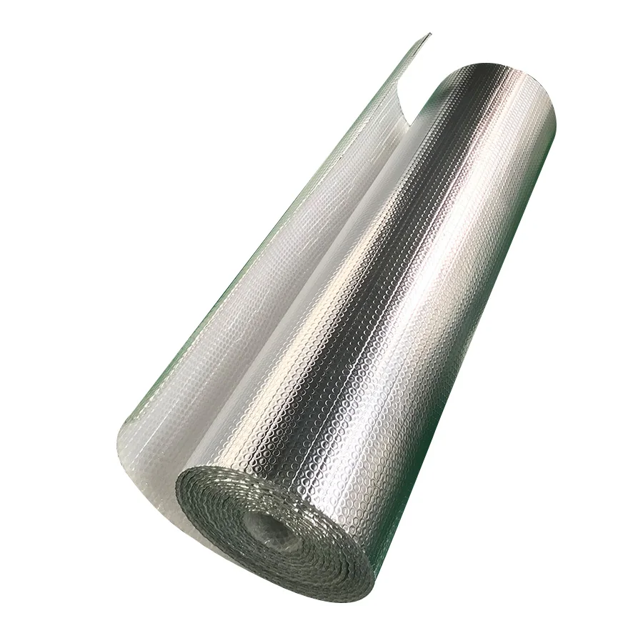 High R-Value Aluminum Foil Roofing Material Bubble Heat Insulation with Excellent Thermal Performance
