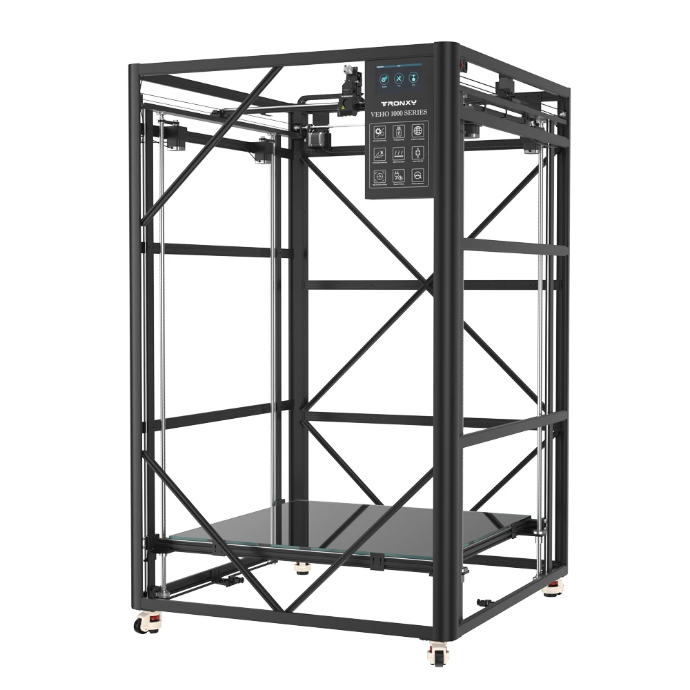 VEHO 1000-16 PRO 1000*1000*1600 мм большой размер FDM технология автоматического выравнивания промышленный 3D Большой принтер