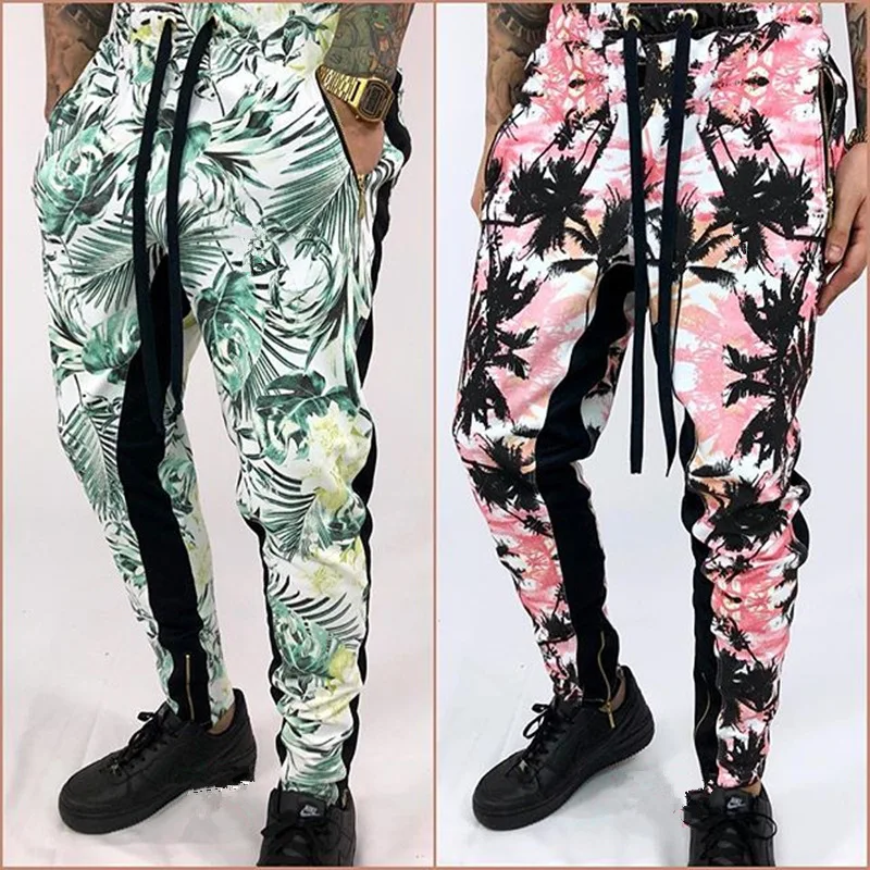 3d printing polyester pants outdoor fashion camouflage pants for men