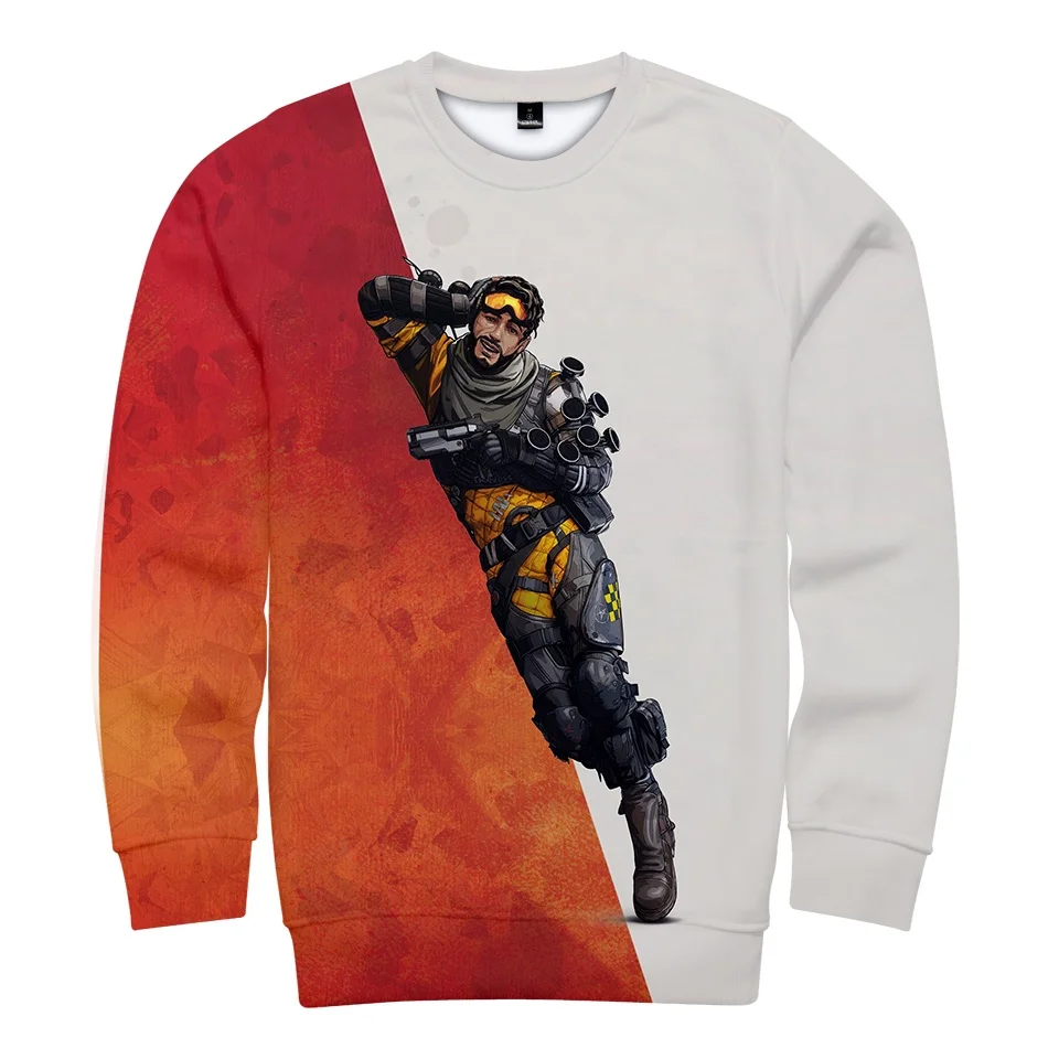 No Moq Mixed Size Designs Sweatshirt In Game Design Print Competitive Price Pull Over Hoodie Wholesale Hoodies Supplier