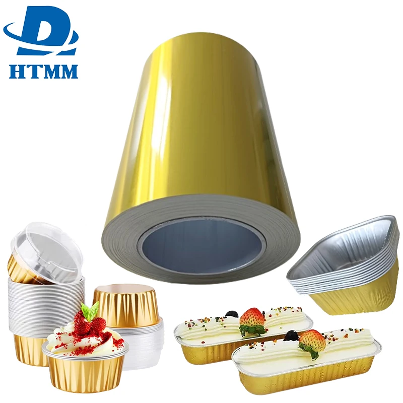High Quality Food Grade Aluminum Container Foil 3003 3004 8011  For Conventional and Smooth Wall Containers