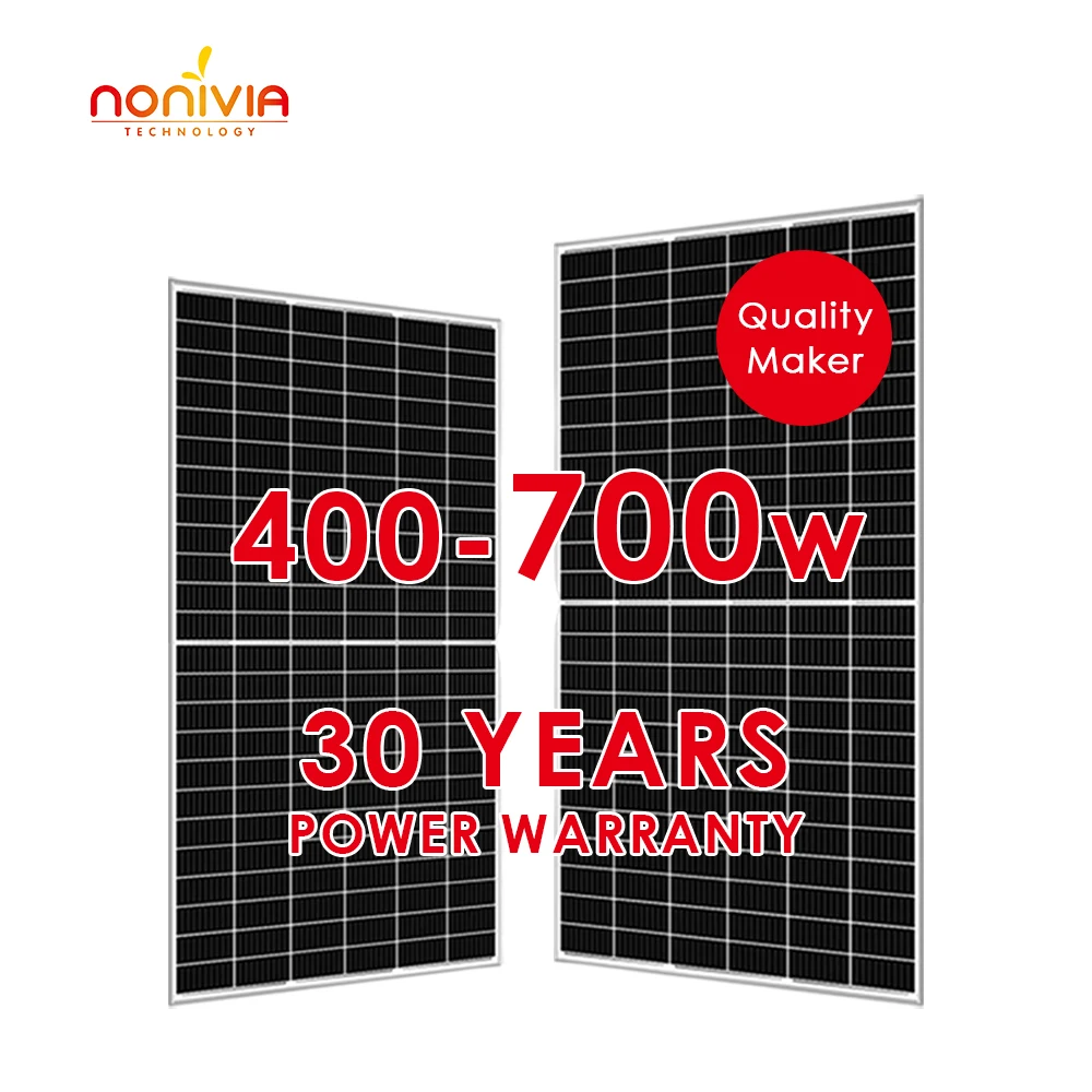 Промышленная солнечная панель hjt bifacial split 144 cell n type 400wp 500 Вт 480 540 560 750