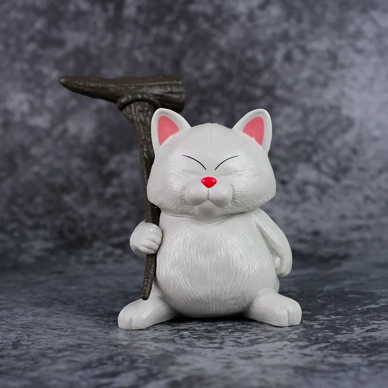 Hot High Quality Hot Dragon Balls Fairy Kalin Tower Holy Water Cat 12cm Karin Sama Character Model Ornament Hot Action Figure