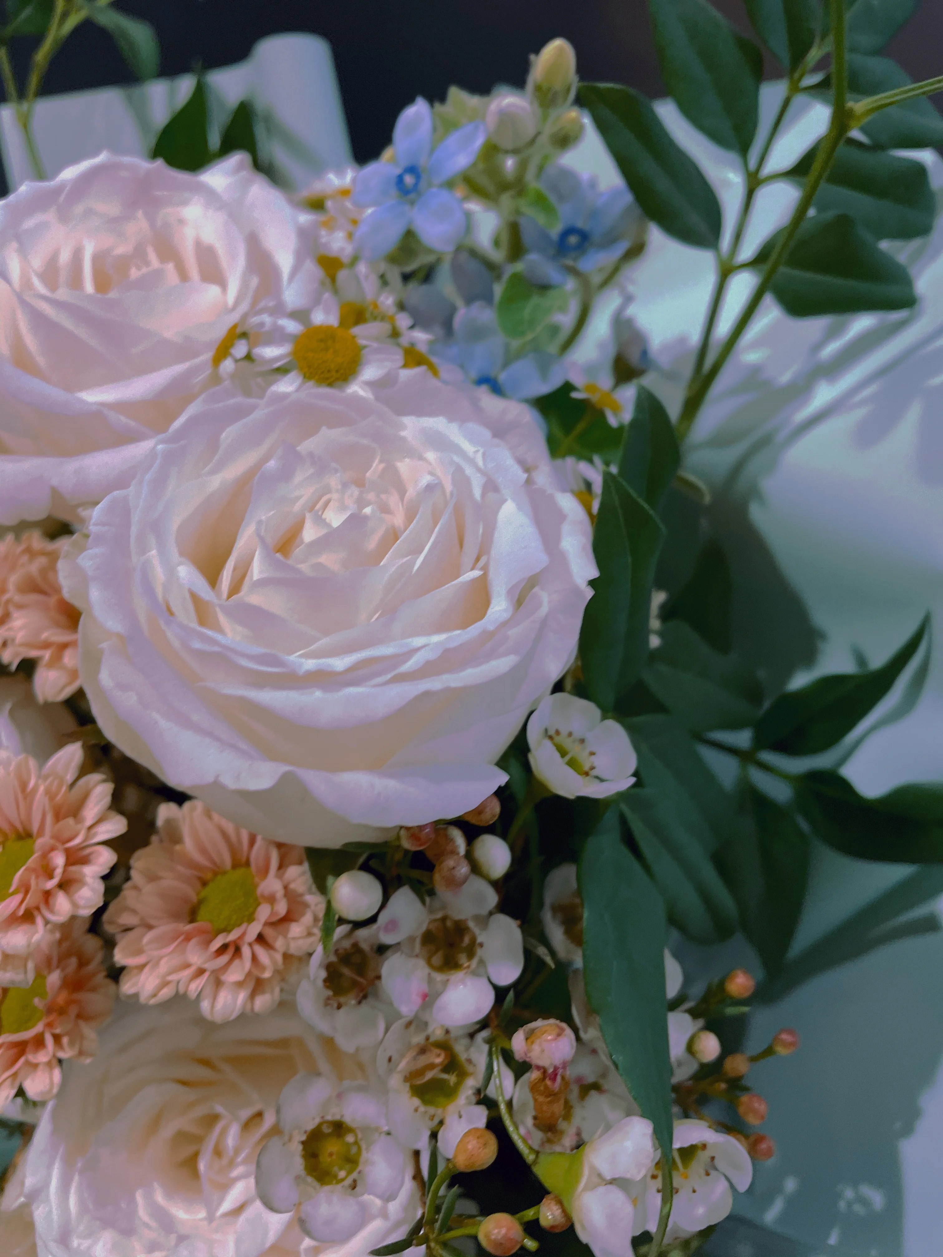 Yuhuiting Flower Matcha Green Flowers Bouquet