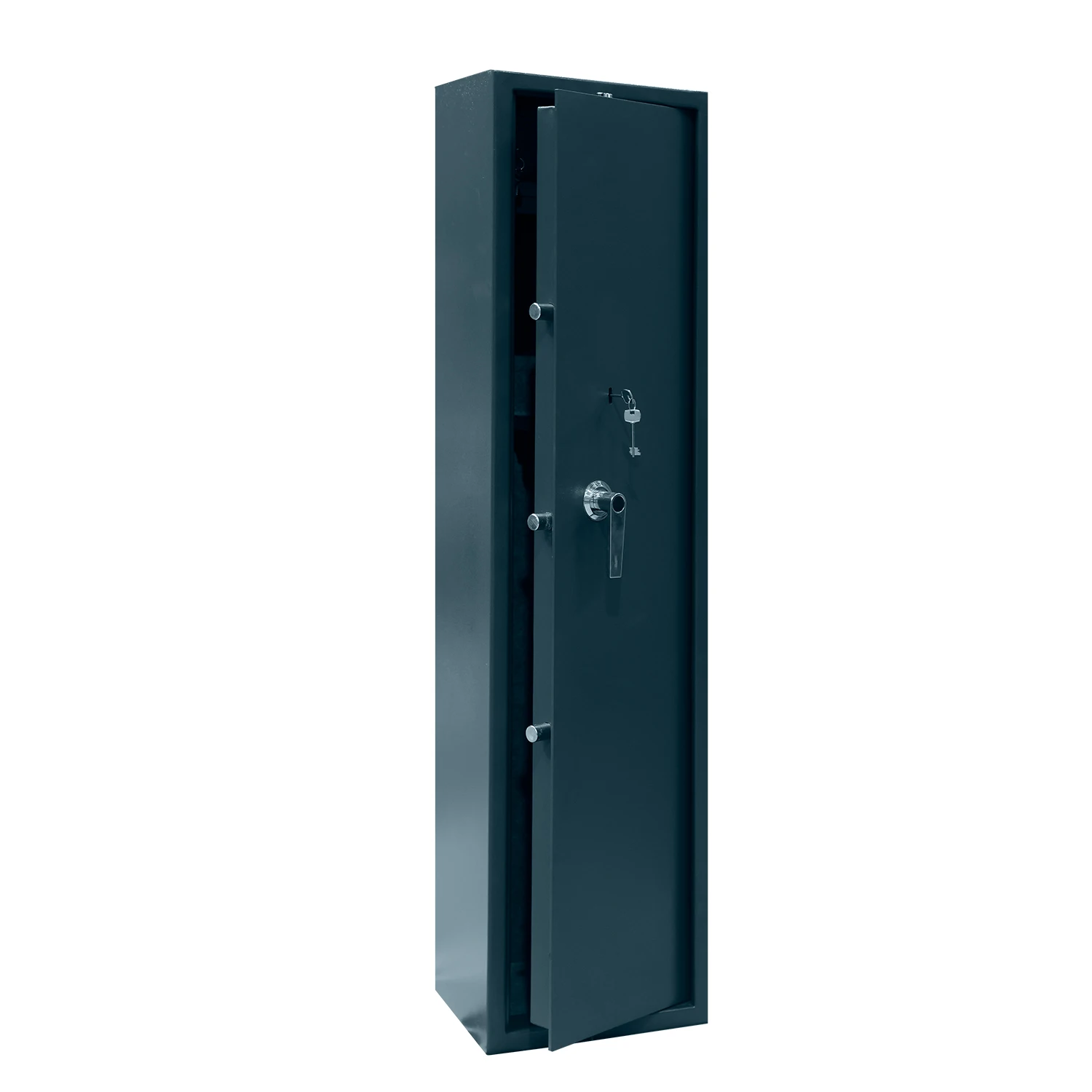 wholesale Large 5 gun safe Metal Gun Security Cabinet manufacturer gun safe cabinet with handle