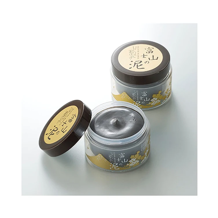 
HIJIRIKO facial mud mask skincare product custom set packaging with excellent moisture retention property 