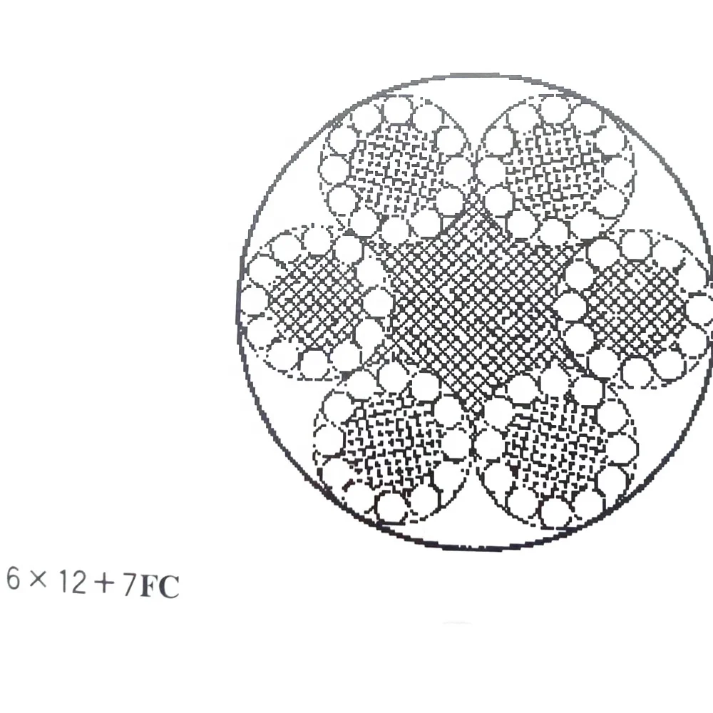 Customized Package Galvanized steel wire rope 5mm 8mm 12mm