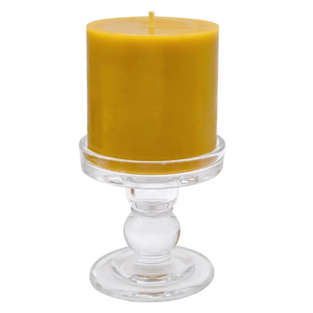 Customized Design church pillar shaped beeswax candles