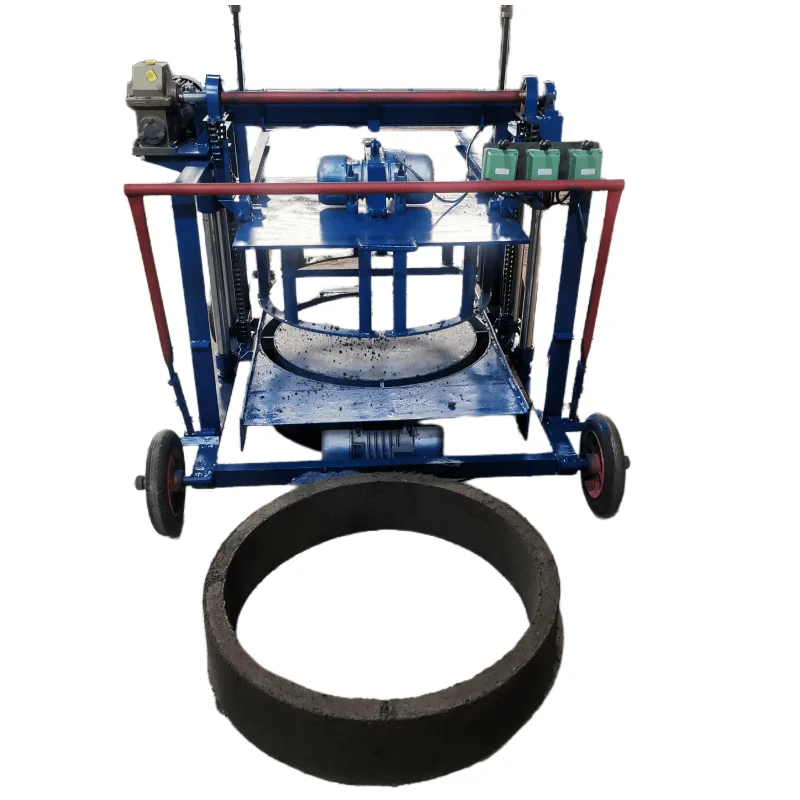 Customized Moldsto Produce Cement Culvert Pipe Products With a Diameter of 1 Meter and a Height of 30 Centimeters.brick Machine