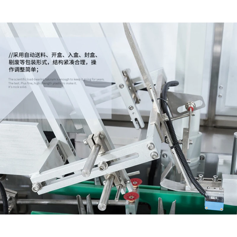 Automatic Cartoning Machine Food Cartoning Packaging Machine corrugated cardboard carton boxes making packing machine