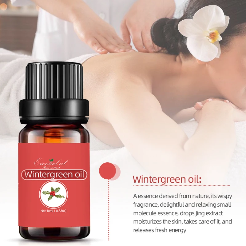 Органическое масло Wintergreen для кожи лица Метилсалицилат поставка с завода натуральное эфирное